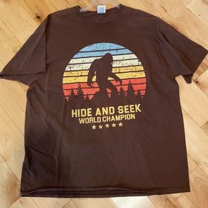 Sasquatch Hide and Seek Champion T-Shirt